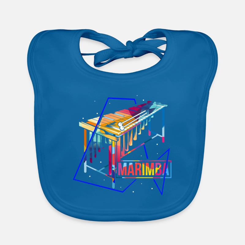 Polygone de Marimba Bavoir bio Bébé