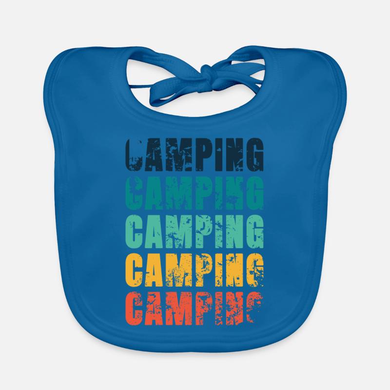 CAMPING Camping Camping Bavoir bio Bébé