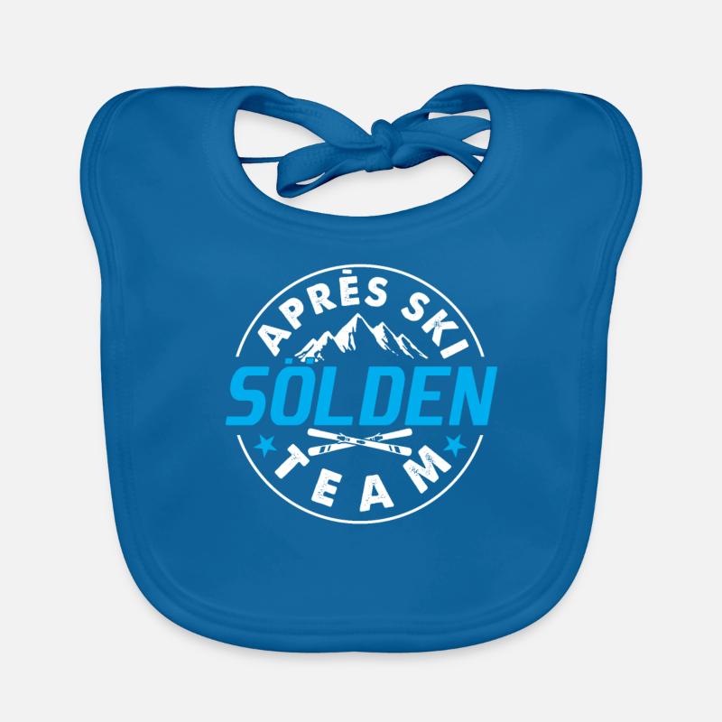Après Ski Soelden Team gift Organic Baby Bibs