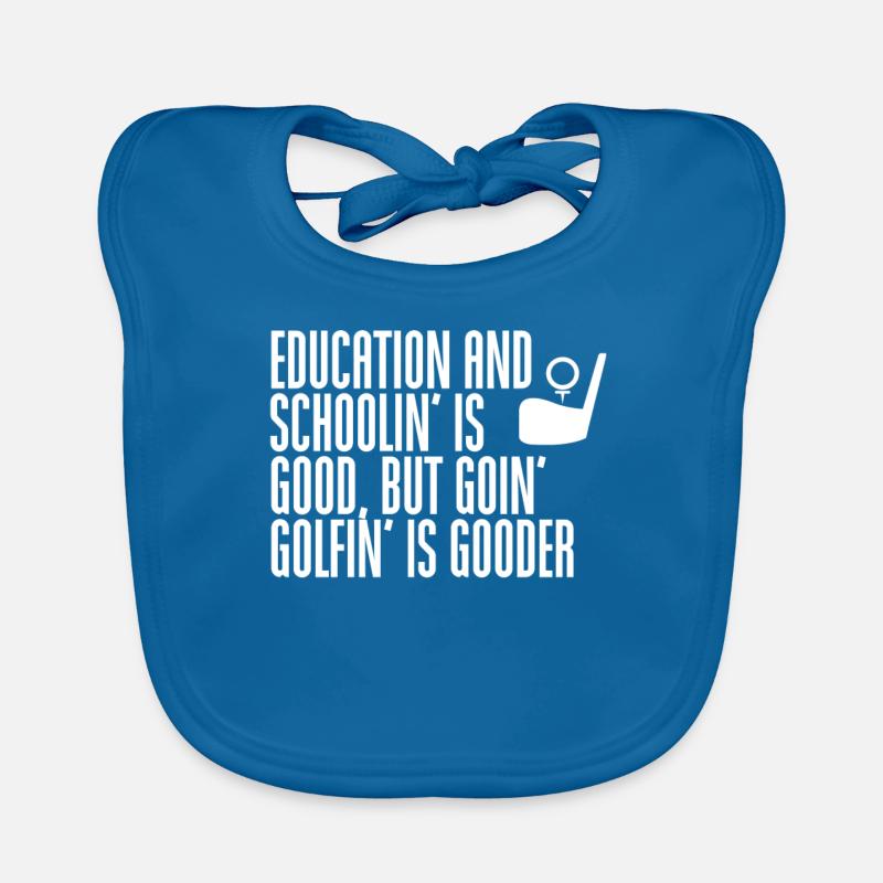 Golf golfen Baby Bio-Lätzchen