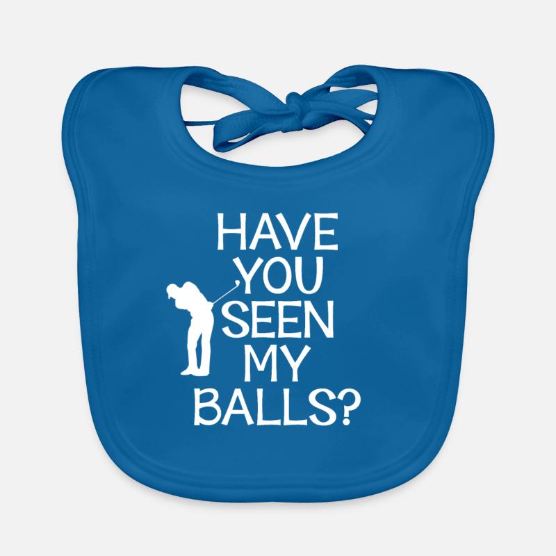 Golf golfen Baby Bio-Lätzchen