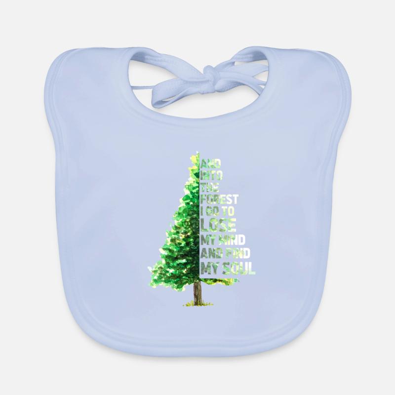 Forest Organic Baby Bibs