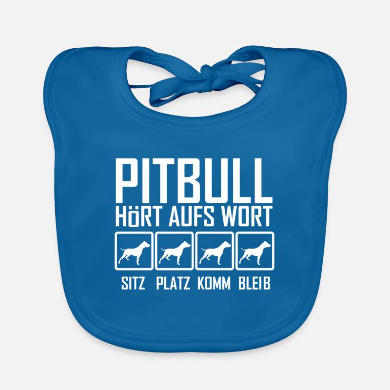 Pit Bull Bavoir bio Bébé