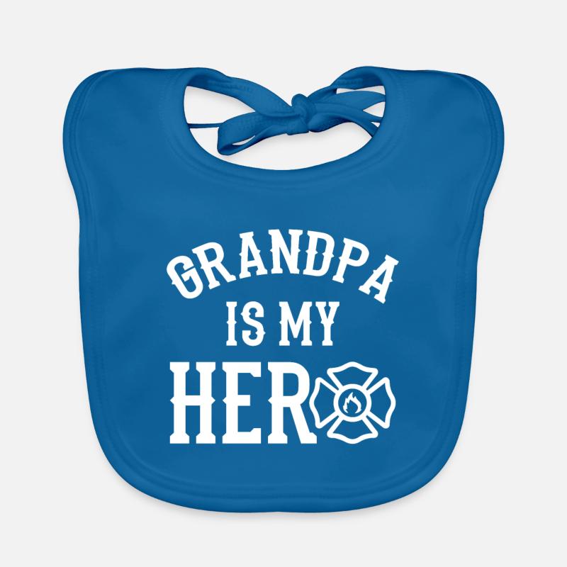 fire Department Organic Baby Bibs