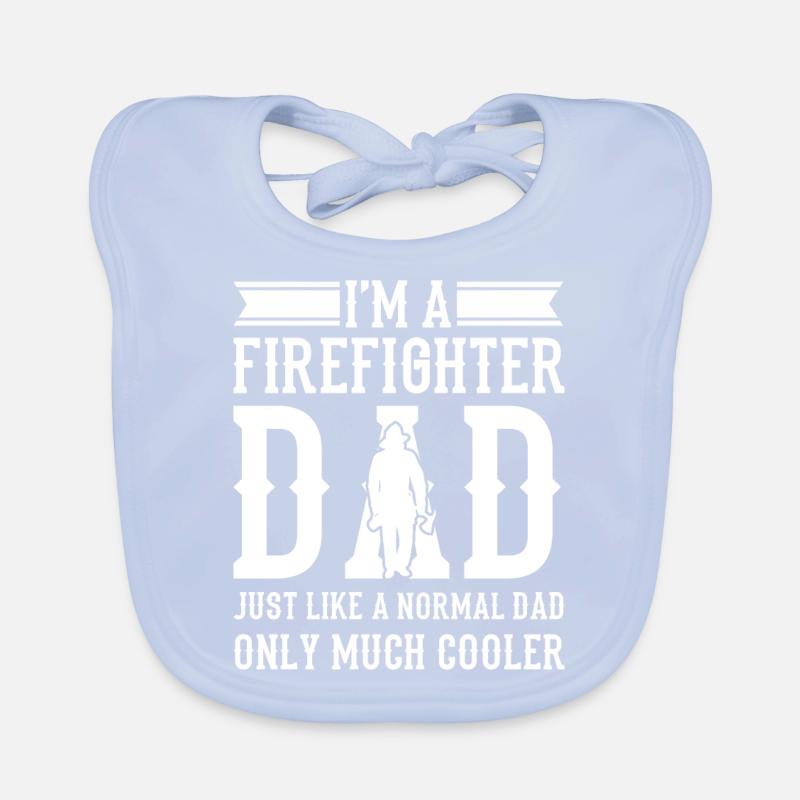 pompiers Bavoir bio Bébé