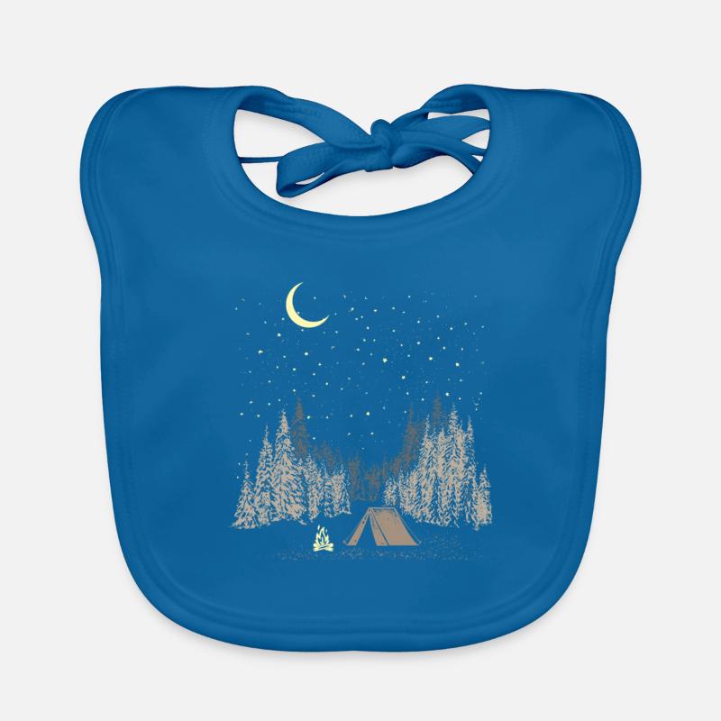 Wald Camping Geschenk Baby Bio-Lätzchen