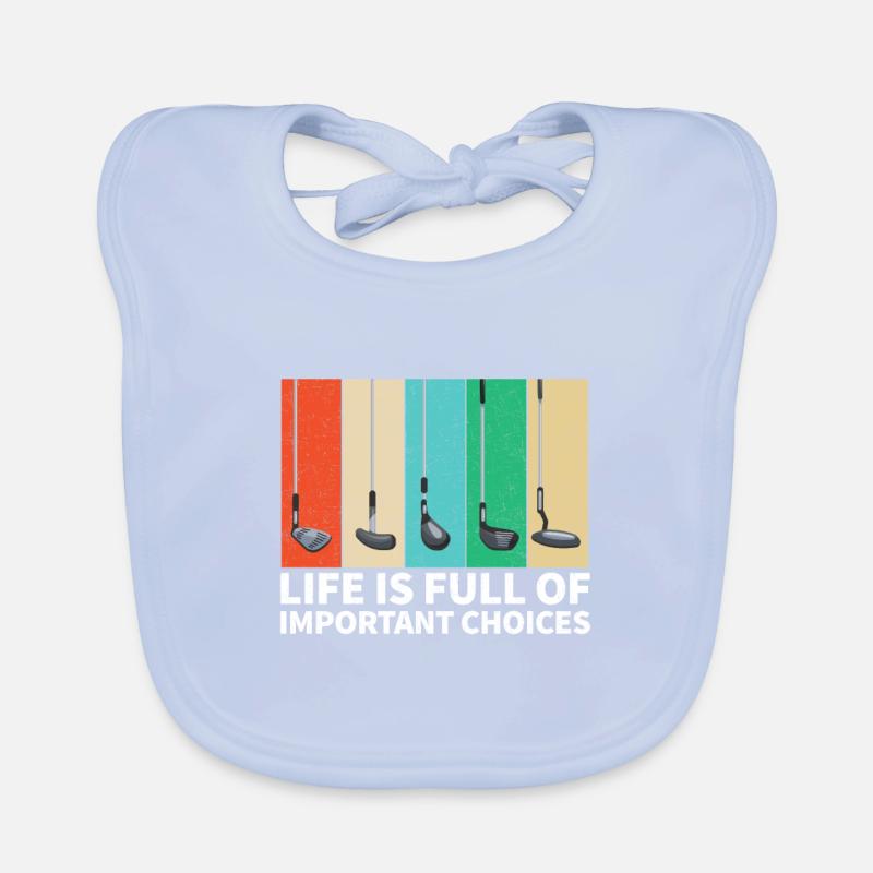 Golf Golfschläger Baby Bio-Lätzchen