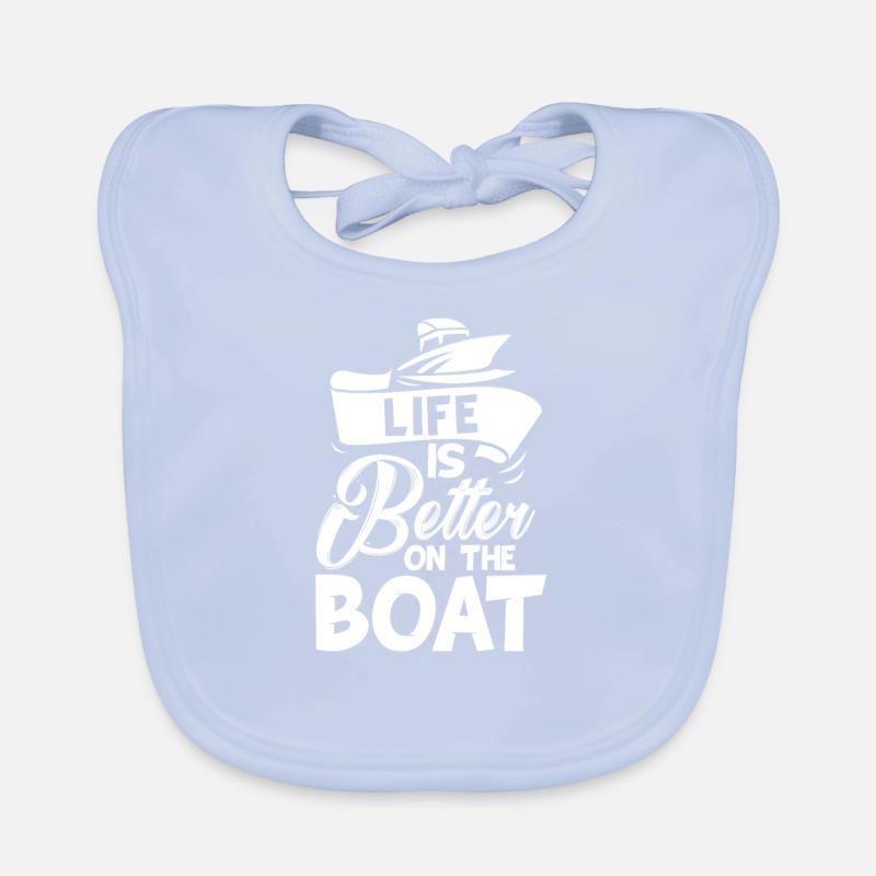 boat Organic Baby Bibs