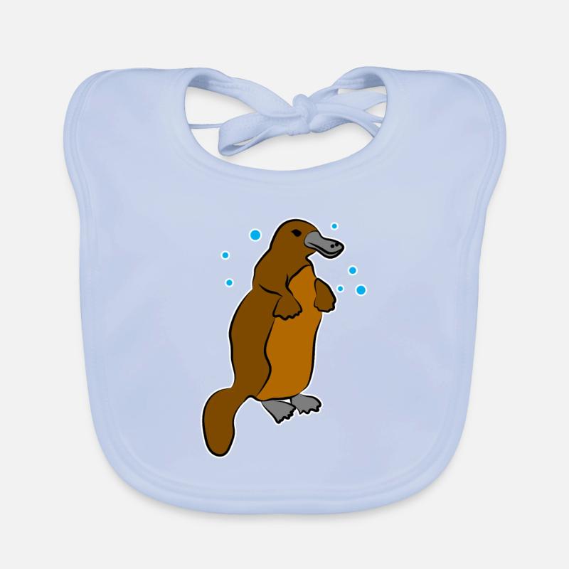 Schnabeltier Baby Bio-Lätzchen