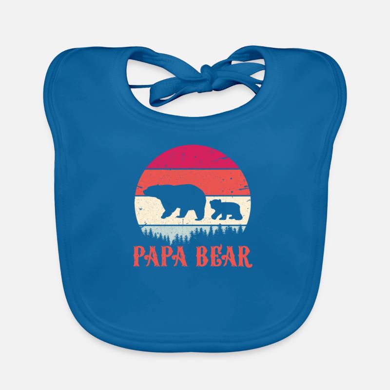 Daddy Bear Organic Baby Bibs
