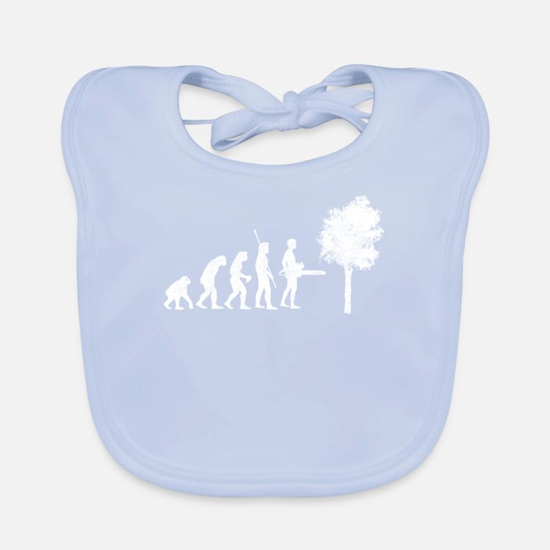 Bûcheron évolution Bavoir bio Bébé