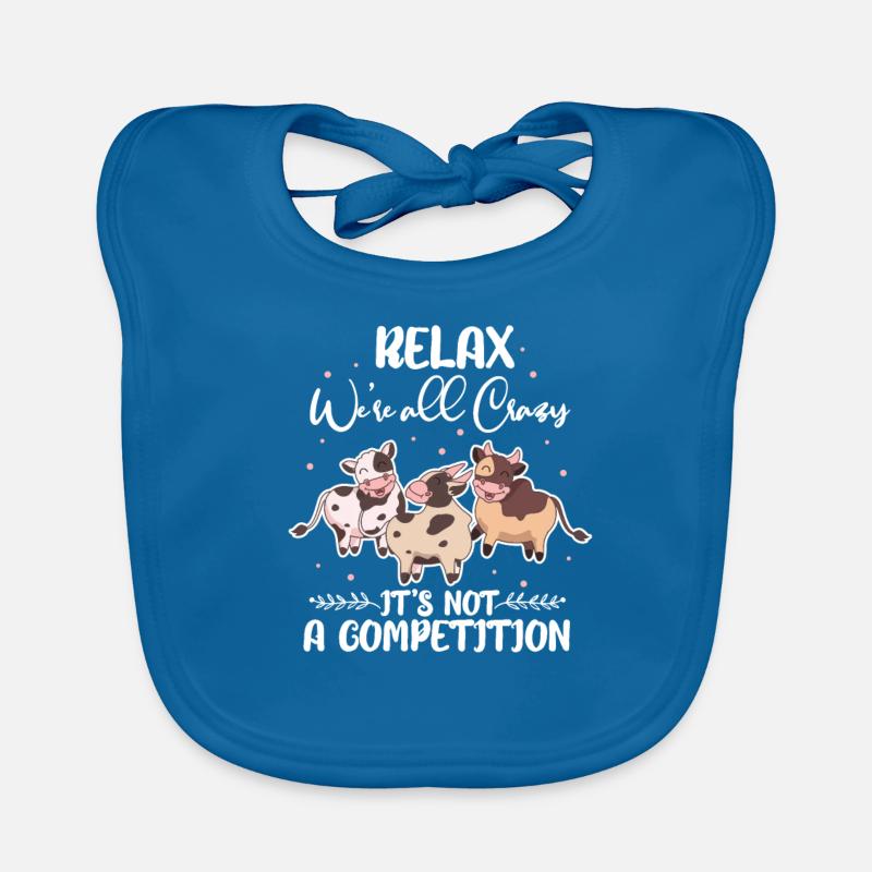 cows Organic Baby Bibs