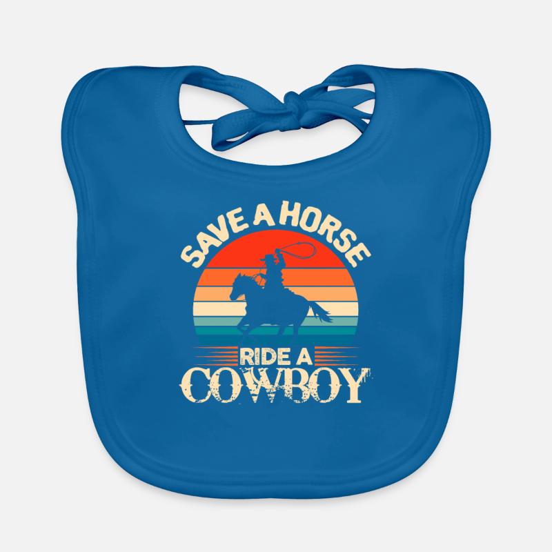 Cowboy Baby Bio-Lätzchen
