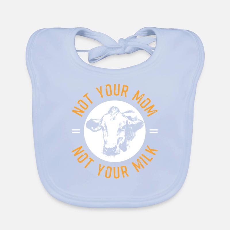 Kuh Mutter Geschenkidee Baby Bio-Lätzchen