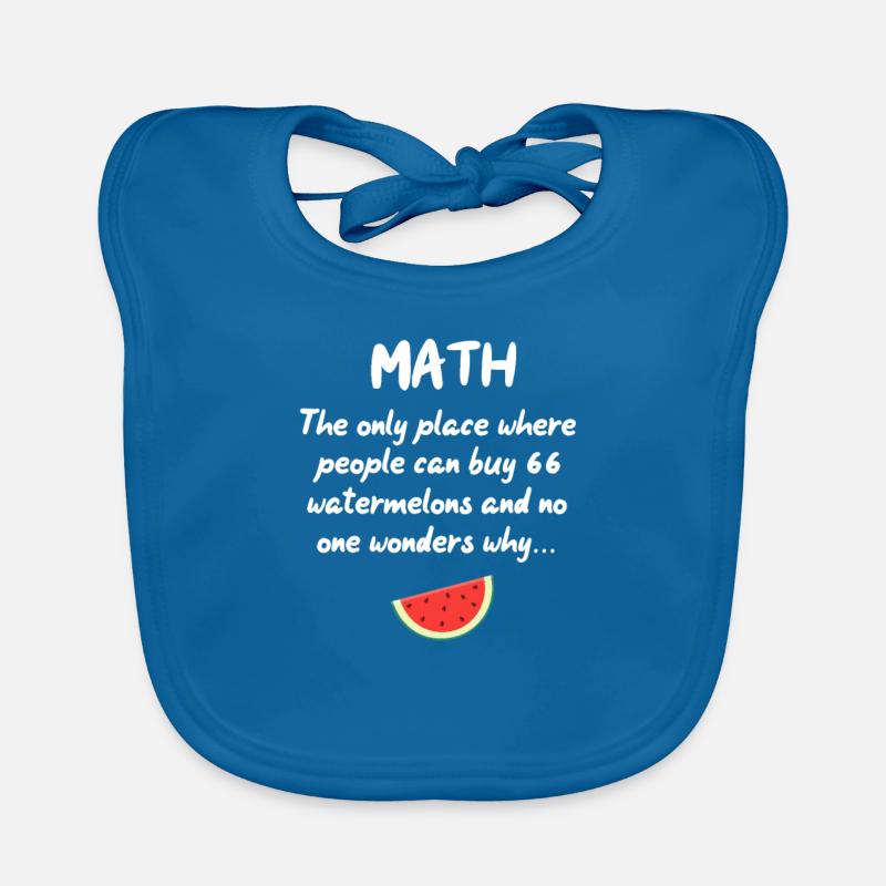 math Bavoir bio Bébé