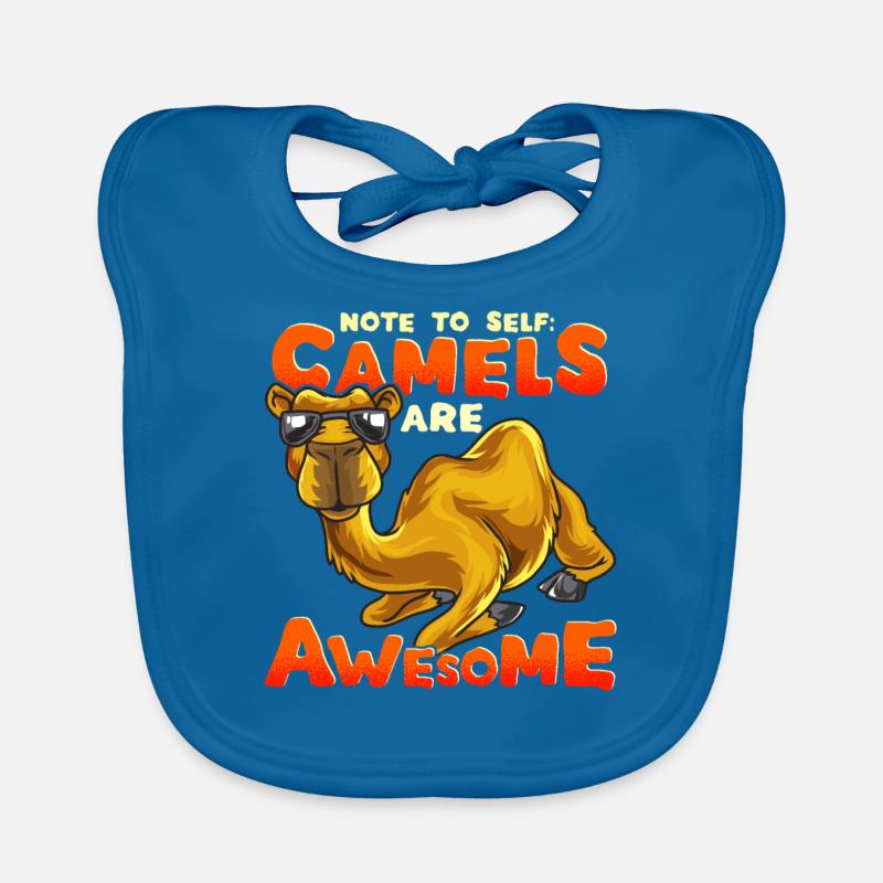 Camel Camels Funny saying Egypt Gift Organic Baby Bibs