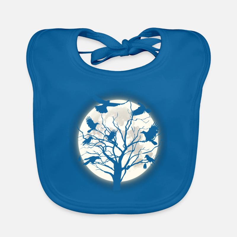 Nuit corbeau Bavoir bio Bébé