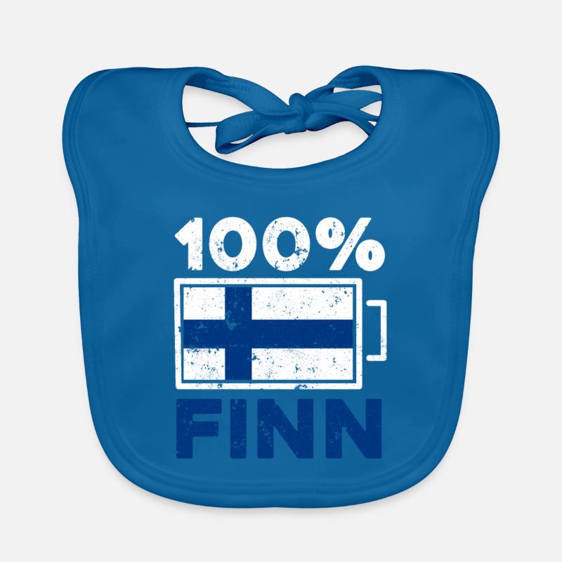 Finlande Identité Bavoir bio Bébé