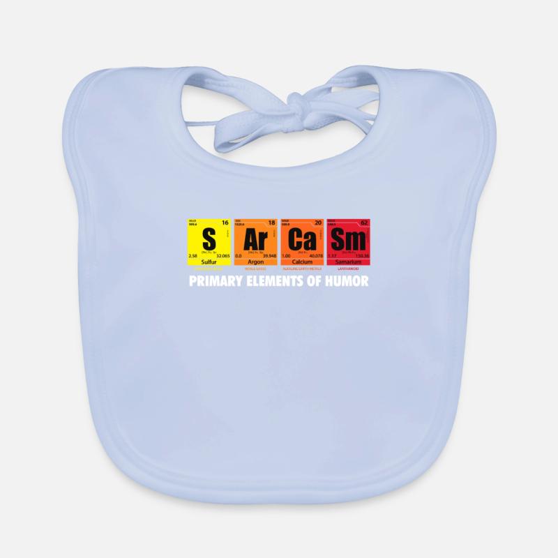 sarcasmo Bavaglino ecologico per neonato