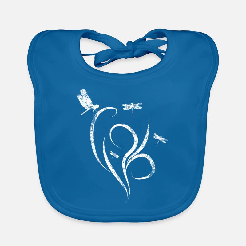 Nature de libellule Bavoir bio Bébé