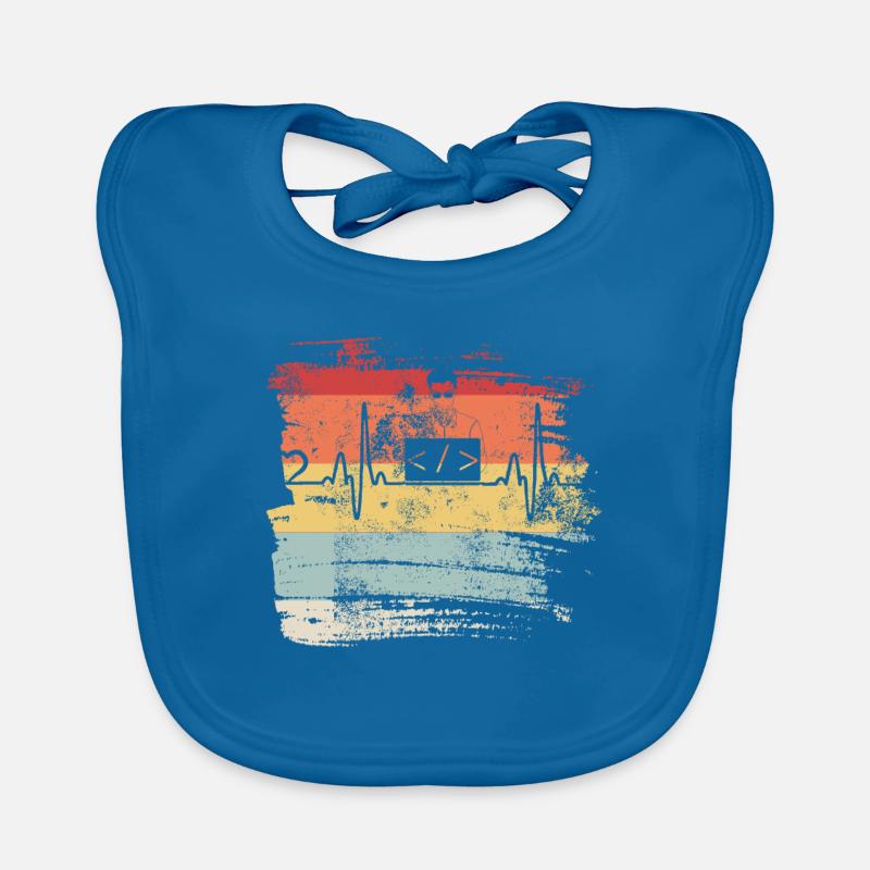 Programmierer Lustig Informatiker Coder Geschenk Baby Bio-Lätzchen