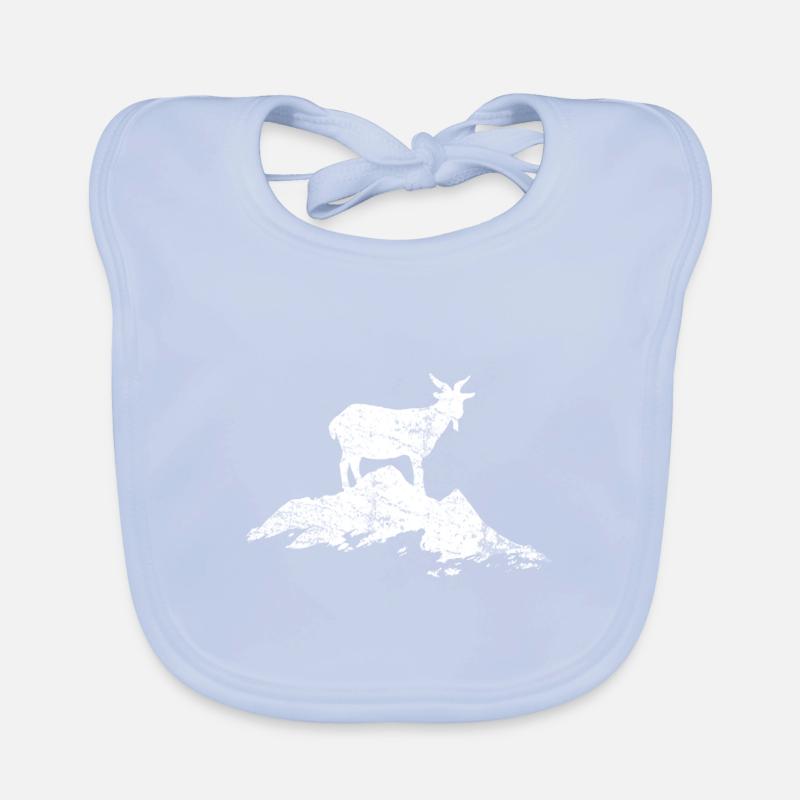 Escalade de chèvre Bavoir bio Bébé