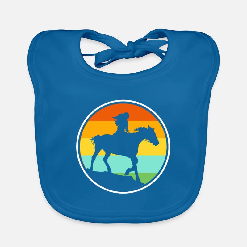 cheval Bavoir bio Bébé