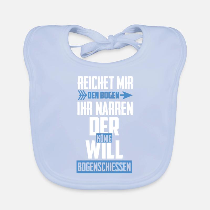 Bogenschießen Herren archer Baby Bio-Lätzchen