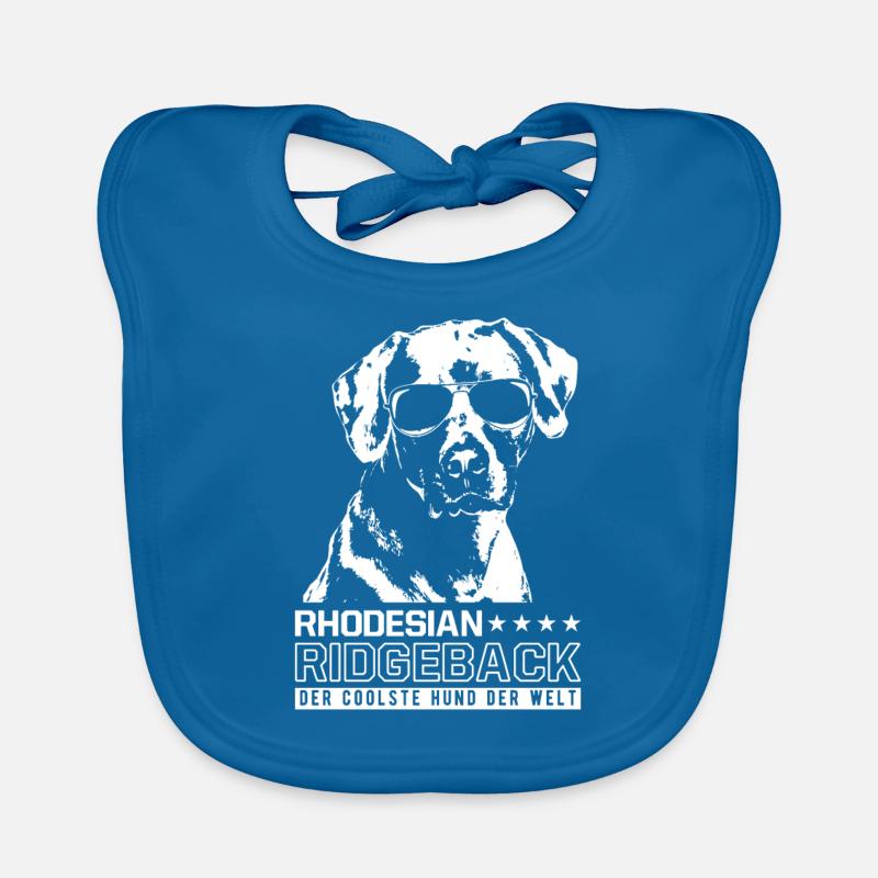 Rhodesian Ridgeback Bavoir bio Bébé