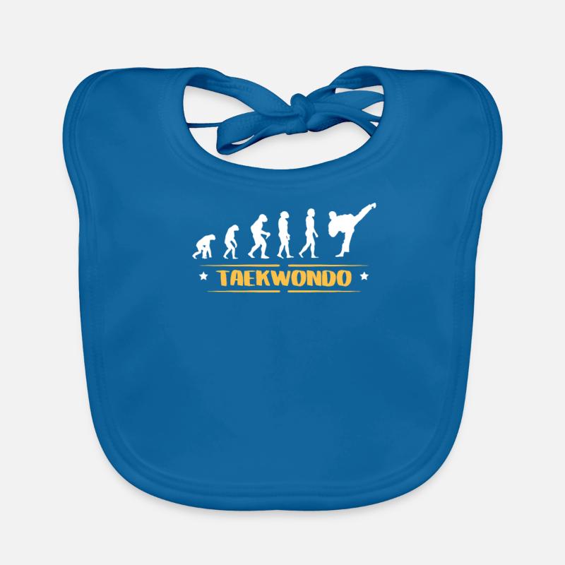 EVOLUTION TAEKWONDO Baby Bio-Lätzchen