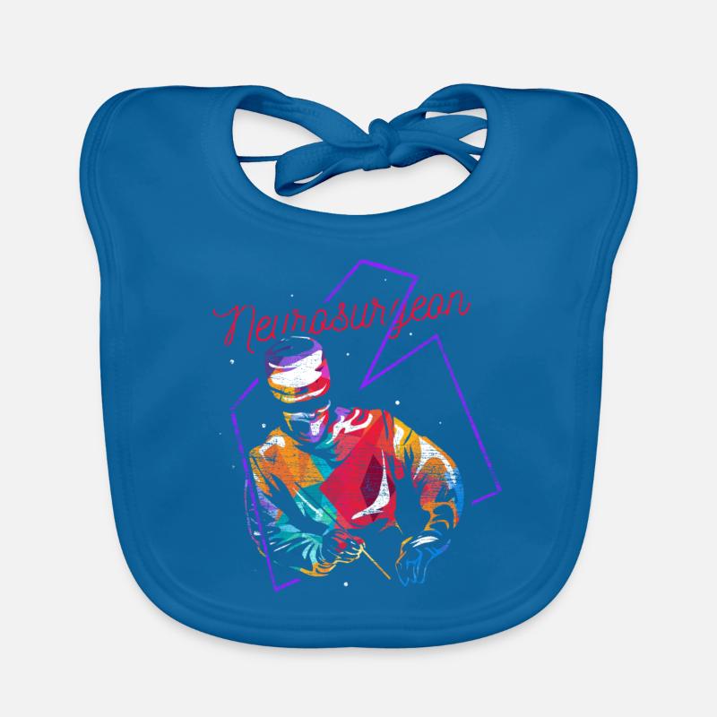 Neurochirurgin Geschenk Baby Bio-Lätzchen