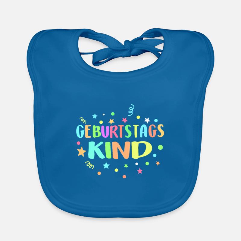 geburtstagskind Baby Bio-Lätzchen