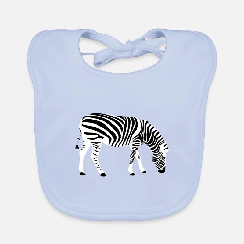 zebra Organic Baby Bibs