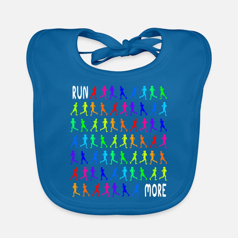 Cadeau du coureur de jogging Cardio Runner Funny Bavoir bio Bébé