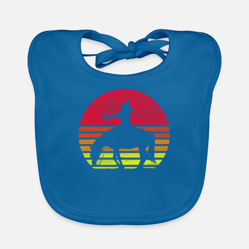 Retro Native Indian Gift Organic Baby Bibs