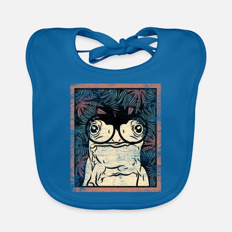 Frog toad gift Organic Baby Bibs