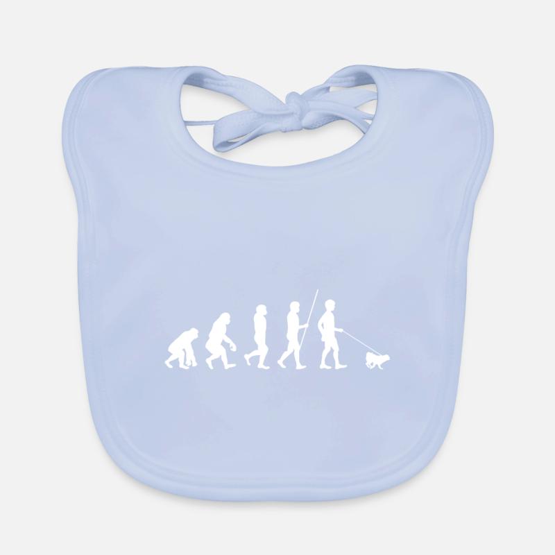 Evolution Pug Bavoir bio Bébé