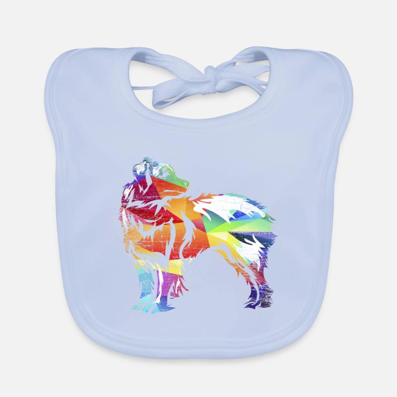 Australian Shepherd Baby Bio-Lätzchen