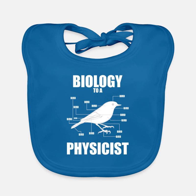 Physics Physicists Organic Baby Bibs