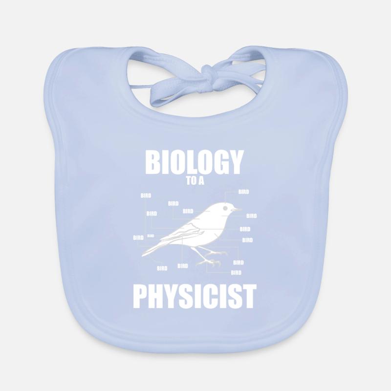 Physics Physicists Organic Baby Bibs