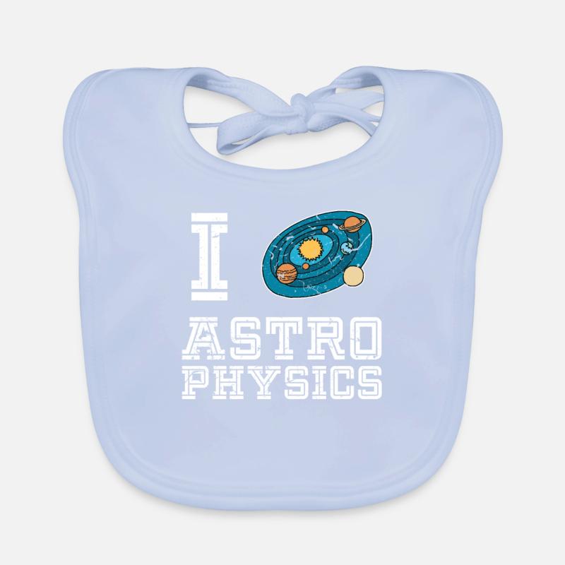 Physics Astrophysics Organic Baby Bibs