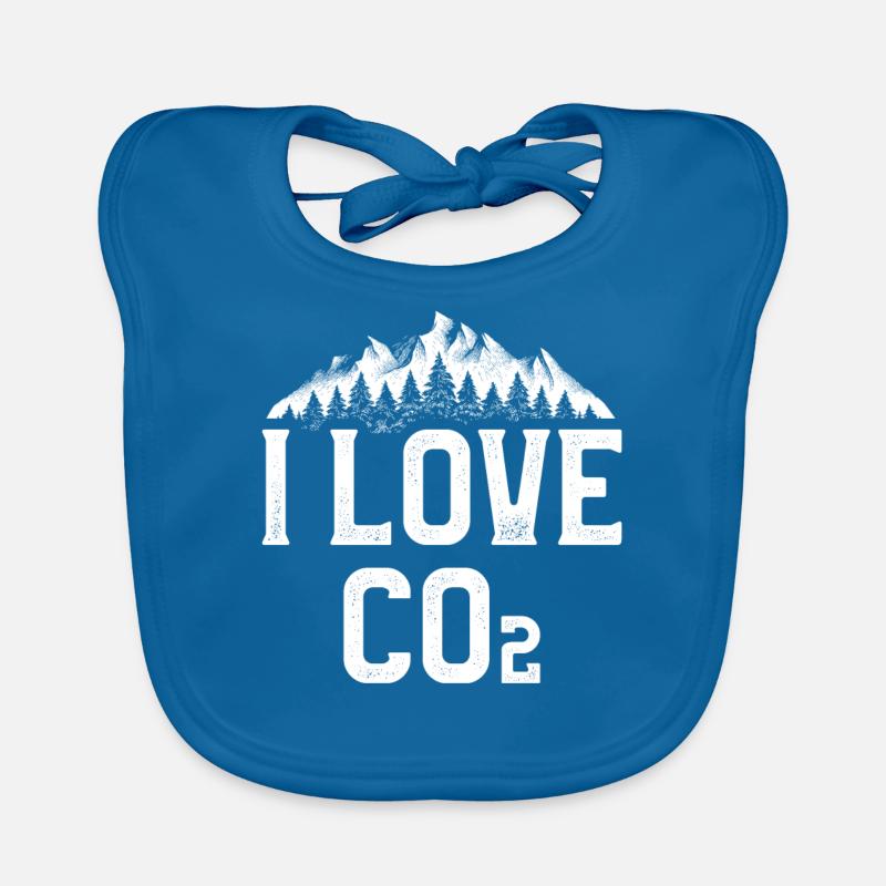 J'adore le CO2 Bavoir bio Bébé