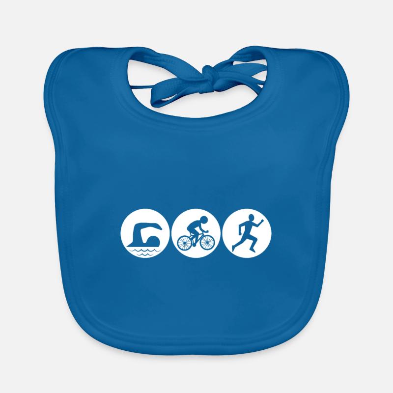 Compétition de triathlon Bavoir bio Bébé