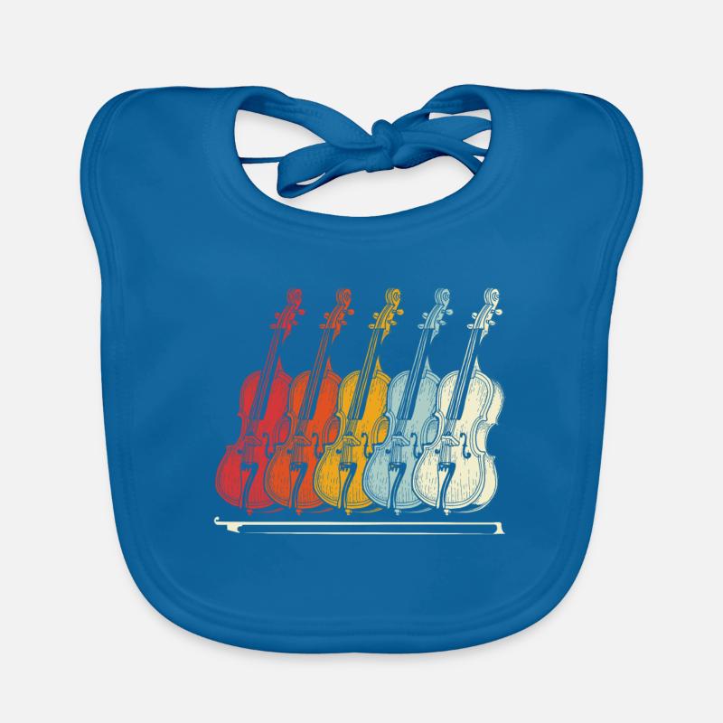 Violoncelle Musique classique Bavoir bio Bébé