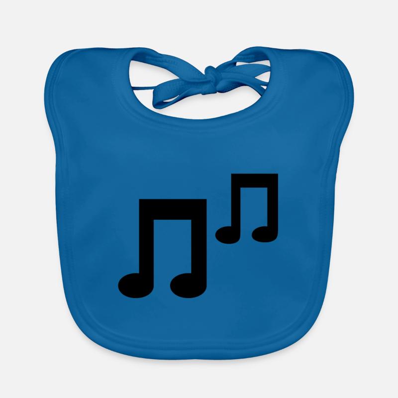 Musique Notes Bavoir bio Bébé