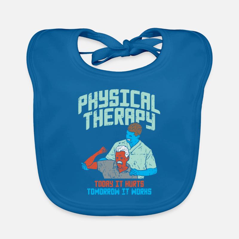 Physiotherapist physiotherapy Organic Baby Bibs