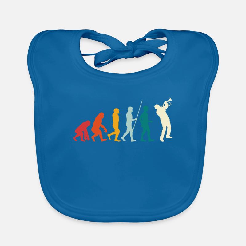Evolution trumpet Organic Baby Bibs