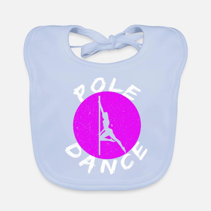 Pole dance gift Organic Baby Bibs