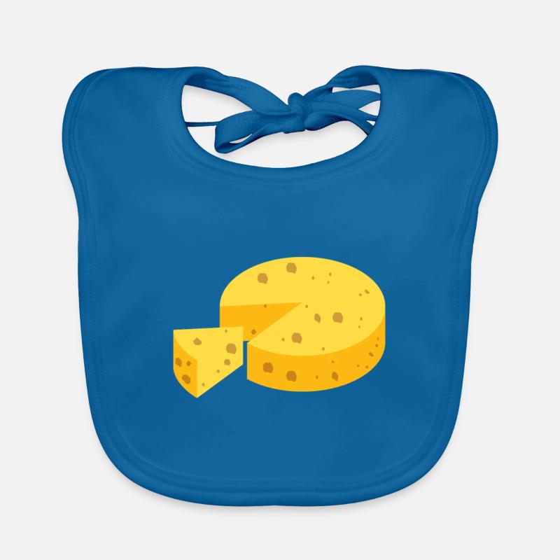 Cheese Organic Baby Bibs