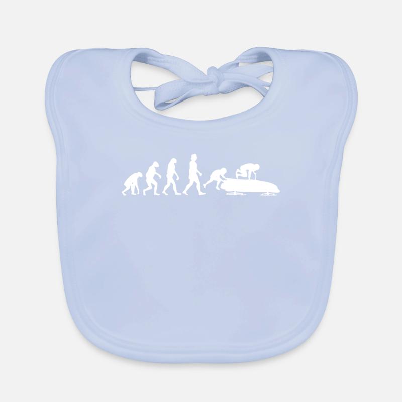 Bobsleigh Bobsleigh Bobsled Bob Bobsleders Tobogganing Organic Baby Bibs